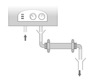 Clear Acid Neutralizer è un filtro neutralizzatore per caldaie murali a condensazione