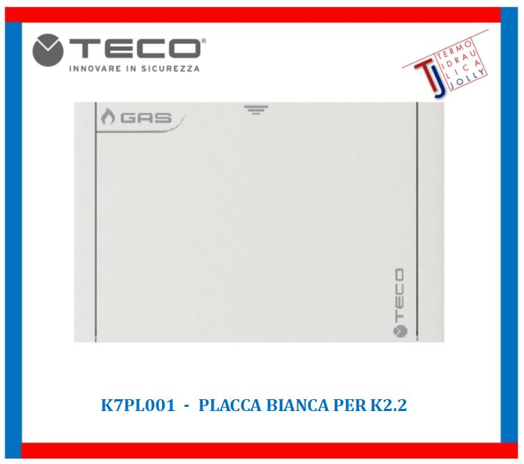 termoidraulica jolly roma - TECO K7PL001 placca bianca per K2.2