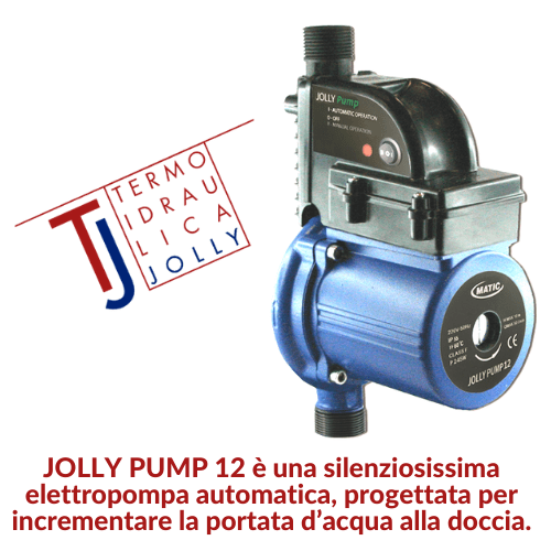 Pompa automatica jollypump12 per rilancio pressione progettata per acqua  potabile - De Rosa Srl