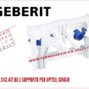 Geberit 242.417.00.1 Supporto per UP720, Grigio - immagine 2
